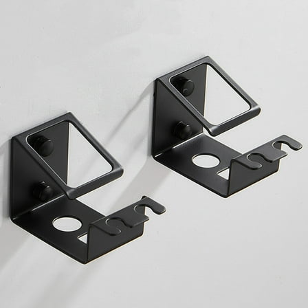 Milisten Toothpaste Holders Black 304 Stainless Steel 1Pack