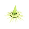 thumbnail image 2 of 2Pc Halloween Witch Hat Party Decoration Props Led Glowing Hat Yellow, 2 of 7