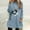 Light Blue, variant on Jacenvly Workout Tops For Women Long Sleeve Heart-Shaped Print Womens Sweatshirts Crewneck Pocket Trendy Casual Soft Comfort Pullover Sweaters