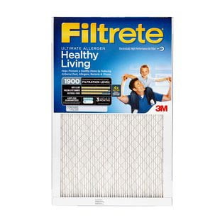 4' Allergen Reduction Filter - Filtrete 1900 Ultimate Allergen Reduction Filter by 3M (4 Pack)