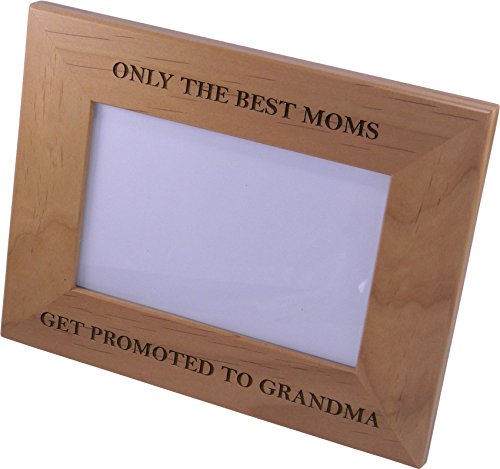 4x6 Picture Frame Gift For Grandma The Best Moms Get Promoted To ... Grandma Gift Memere Gift