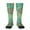 2 Black-2, variant on Colourful Tie Dye Pattern Women’s Knee High Crew Socks,Trouser Socks Comfortable, Breathable, Moisture-Wicking and Soft