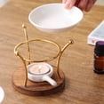 thumbnail image 4 of Aromatherapy Wax Candle Burner Ceramic Candle Holder Decorative for Home, 4 of 9