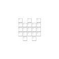 thumbnail image 1 of Injueey 10 piezas mosaico pared pegatina habitación adorno cocina baño 3D azulejo pegatina azulejos decoraciones negro 10*10*20 piezas Decoración del hogar Transparente 10*10*20 piezas Injueey HA064277-01, 1 of 6