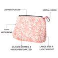 thumbnail image 4 of Bolsa de maquillaje POPUPS grande de neopreno impermeable con cremallera, 4 of 9