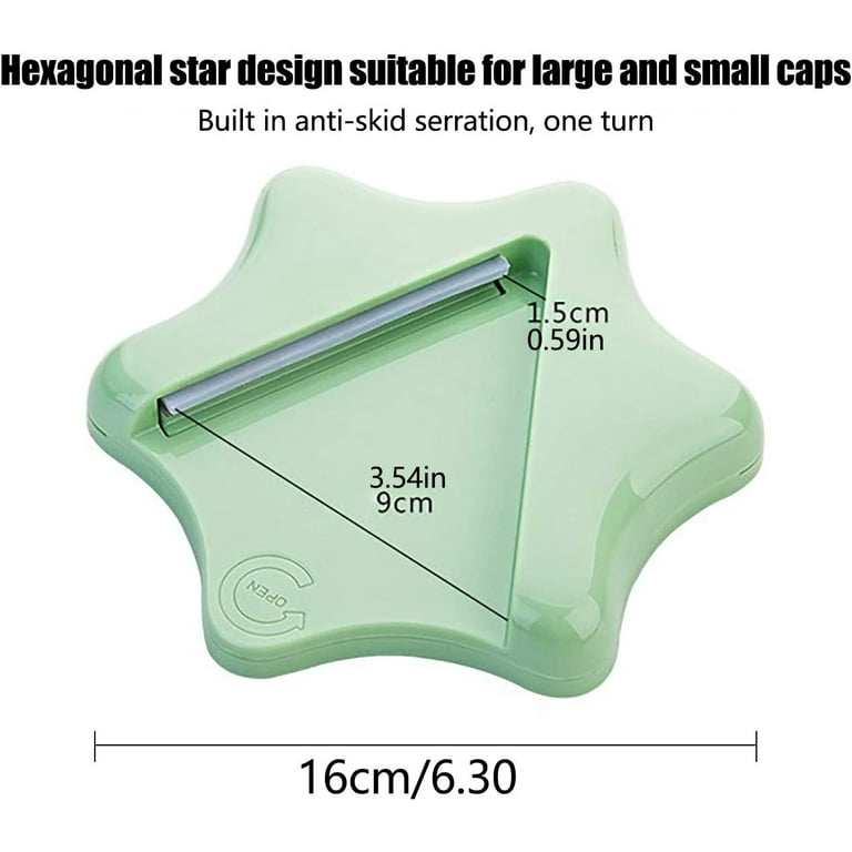 Under Cabinet Jar Opener - Undermount Lid Gripper Tool Easily Grip