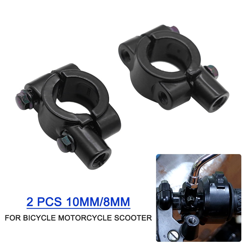Universal 1" 25mm Handlebar Mirrors Mount Holder Clamps Adaptors Motorcycle ATV
