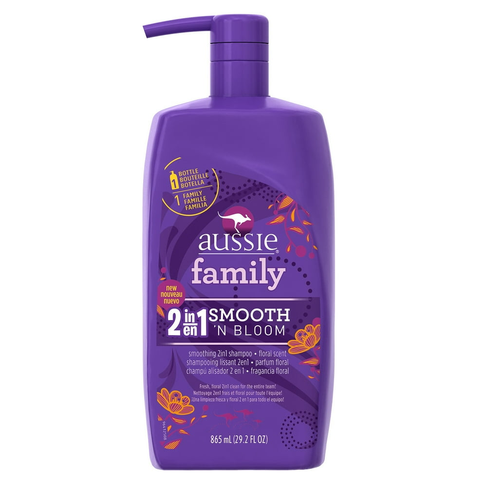 Aussie Family Smooth 'N Bloom 2in1 Smoothing Shampoo & Conditioner