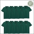 thumbnail image 2 of 10-Pack School Uniform Tagless Polo Tshirt for Little Boys & Big Boys, 2 of 7