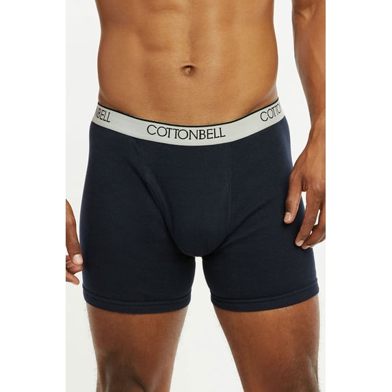 Men's Cotton Stretch Classic Boxer Brief Underwear - 2 Packs