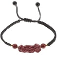 thumbnail image 1 of Pulsera Feng Shui Fortune Pulsera PiXiu Wealth tejida a mano para mujeres y hombres, 1 of 6