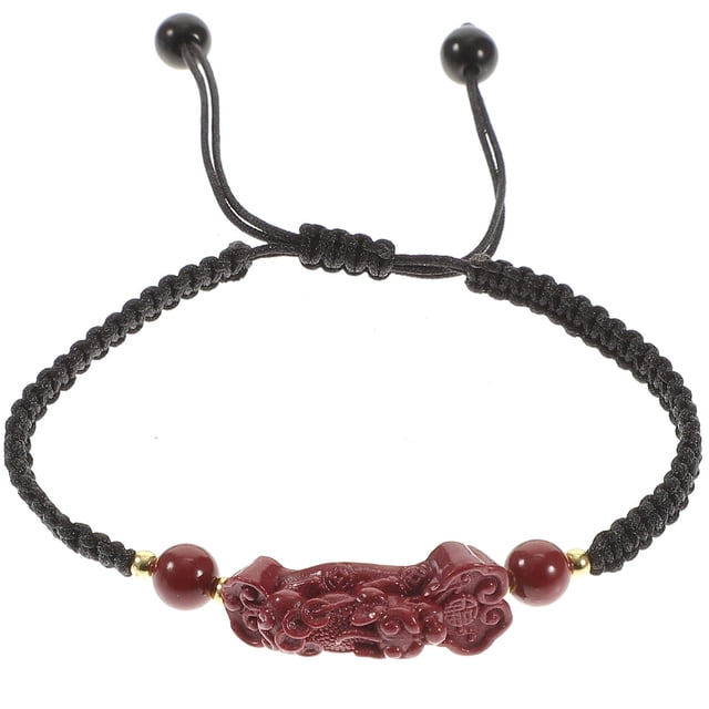 Pulsera Feng Shui Fortune Pulsera PiXiu Wealth tejida a mano para mujeres y hombres