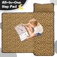 thumbnail image 4 of Yellow and Brown Of Cheetah Print Toddler Nap Mats for Kids Preschool,Sleeping Mat Bag or Kids,Toddler Sleeping Bag,Toddler Nap Mat or Daycare, 4 of 6