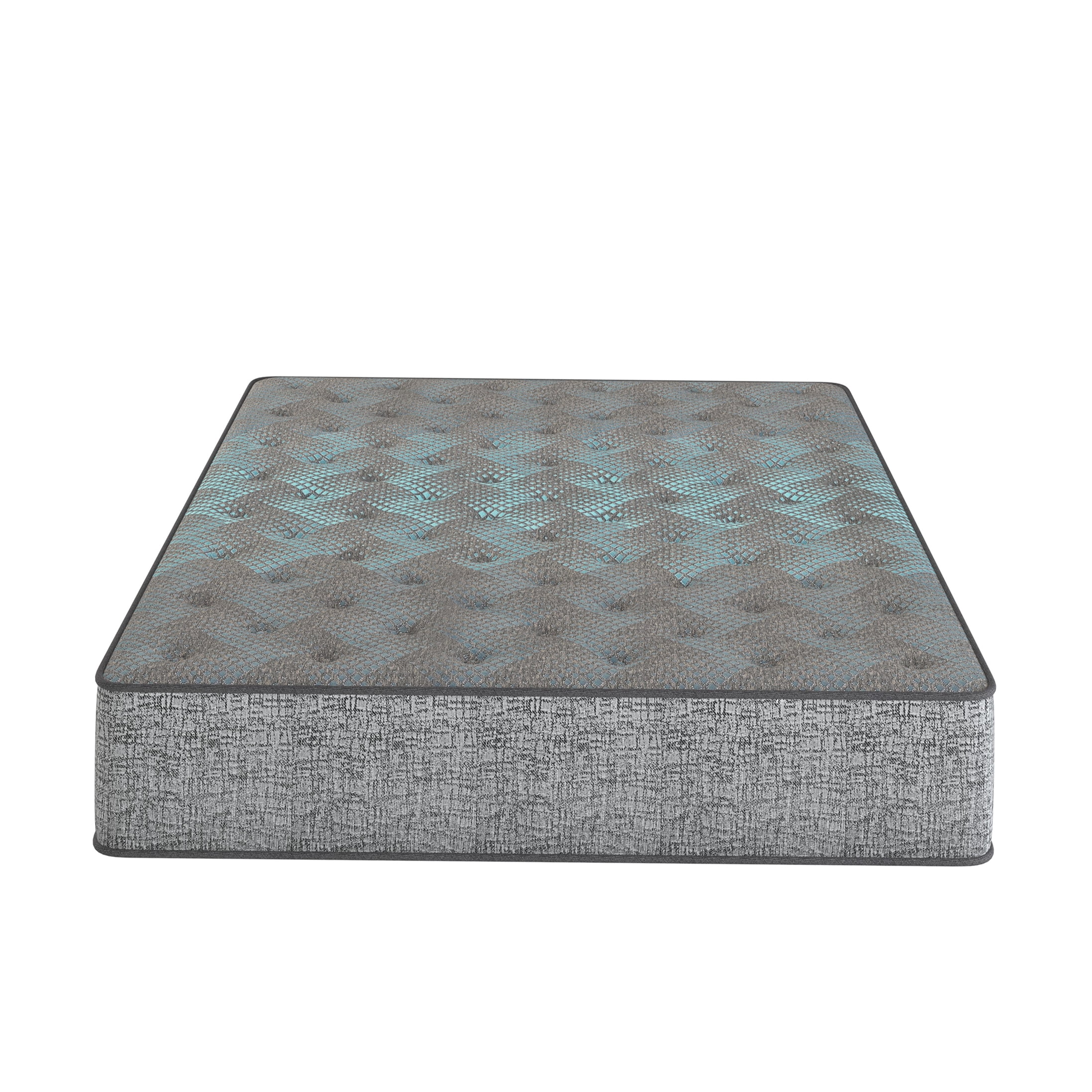 CHAMPFLAG King Size Firm Mattress 13" Hybrid with Cooling Gel & Pocket Coils for Back Support