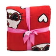 thumbnail image 2 of Hello Kitty Hearts & Sunnies Blanket 90" X 90", 2 of 3