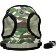 thumbnail image 3 of LAICAIW Dog Harness and Leash Set, No Pull Reflective Adjustable Pet Soft Mesh Chest Vest Harnesses Easy Control for Small Medium Dogs and Cats Outdoor Walking (S (12-13.5''), Camouflage), 3 of 7