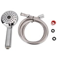 thumbnail image 1 of Conector G1/2", múltiples configuraciones de rociado para una experiencia de baño inigualable Cabezal de ducha 3 en 1 con aumento de presión y manguera, 1 of 8