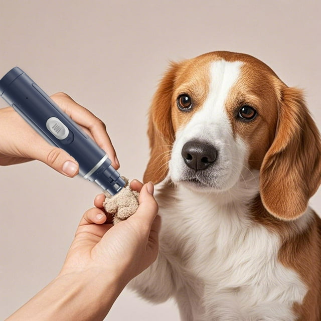 Dog Nail Grinder U Ltra Quiet Dog & Cat Nail Grinder Nail Trimmer For Small To Large Thick Nails And Sensitive