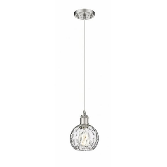 Innovations Lighting - Athens Water Glass - 1 Light Cord Hung Mini Pendant In