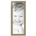 thumbnail image 2 of ArtToFrames 14" x 37" Silver Picture Frame, 14x37 inch Silver MDF Poster Frame (WOM-4445), 2 of 7