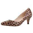 thumbnail image 1 of Ladies Pointed Candy-Colored Low-Cut Pumps Shoes for Women Girls, 1 of 2