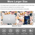 thumbnail image 2 of Colorful Flowers and Berries Desk Mat,Large Beautiful Floral Plants Gaming Keyboard Mouse Pad,Non-Slip Rubber Base Desk Pad Thick Stitched Edges Waterproof Mousepad Mouse Mat 31.5"x15.7", 2 of 14