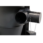D|Flux: I 110V 1.5 HP 20 Gallon Hign-Efficiency 2-Stage Cyclone Separator Dust Collector with 1 Micron Filter Canister