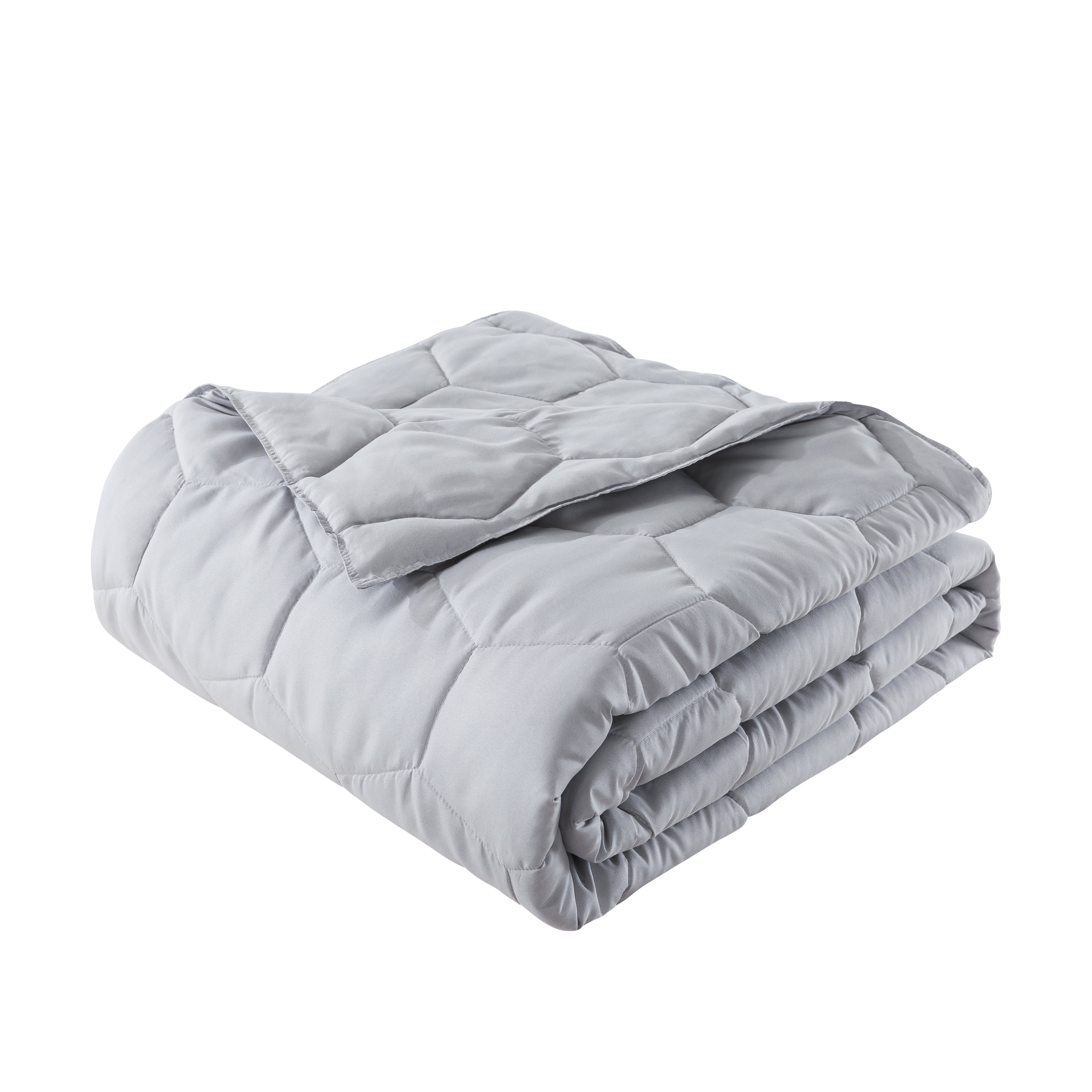 St. James Home Honeycomb Down Alternative Bed Blanket, Blue Granite, King