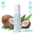 thumbnail image 6 of ALOESUN Organic Coconut Tanning Oil Spray w/ Lavender - Travel Size Tan Oil, 6 of 9