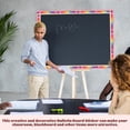 thumbnail image 2 of MasteelfCA 1 Roll of Bulletin Board Stickers Decorative Pencil Pattern Stickers Black Board Frame Stickers, 2 of 7