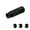 black, variant on SINKITA Weighted Shift Knob Extension, Aluminum Alloy Car Shift Knobs with 3 Threaded Adapters