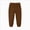 Brown, variant on Hessimy Boys Pull-On Relaxed Fit School Uniform Pant 6-12 Months 12-24 Months 2T 3T 4T 5T 6T 7T 8T 9T Children(Dark Gray,4-5 Years)