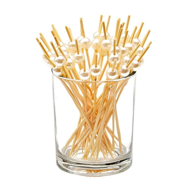 Bamboo Toothpicks for Appetizers Cocktail Picks Wedding Birthday Party