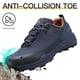 thumbnail image 5 of Zapatos de senderismo HUMTTO impermeables Trekking Trail para hombre, azul marino, 5 of 6