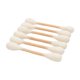 thumbnail image 3 of 6 piezas de juguetes interactivos para gatos con forma de hisopos, ideales para el entretenimiento, el ejercicio y el juego. Beige, 3 of 9