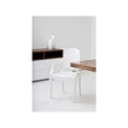 thumbnail image 3 of Pangea Home Lucid 36.5" Bentley Arm Plastic Dining Chair in White (Set of 4), 3 of 4