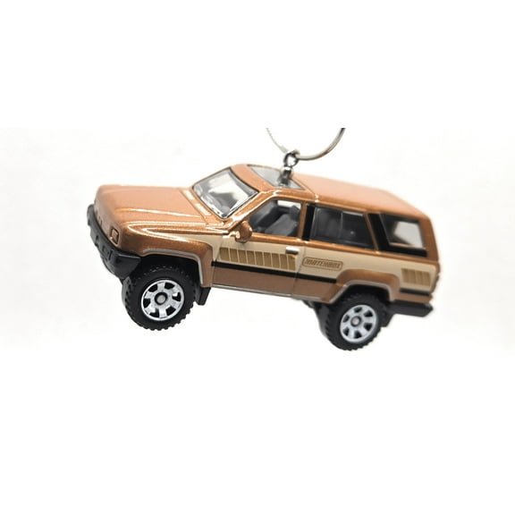 Toyota 4Runner Brown Christmas Ornament