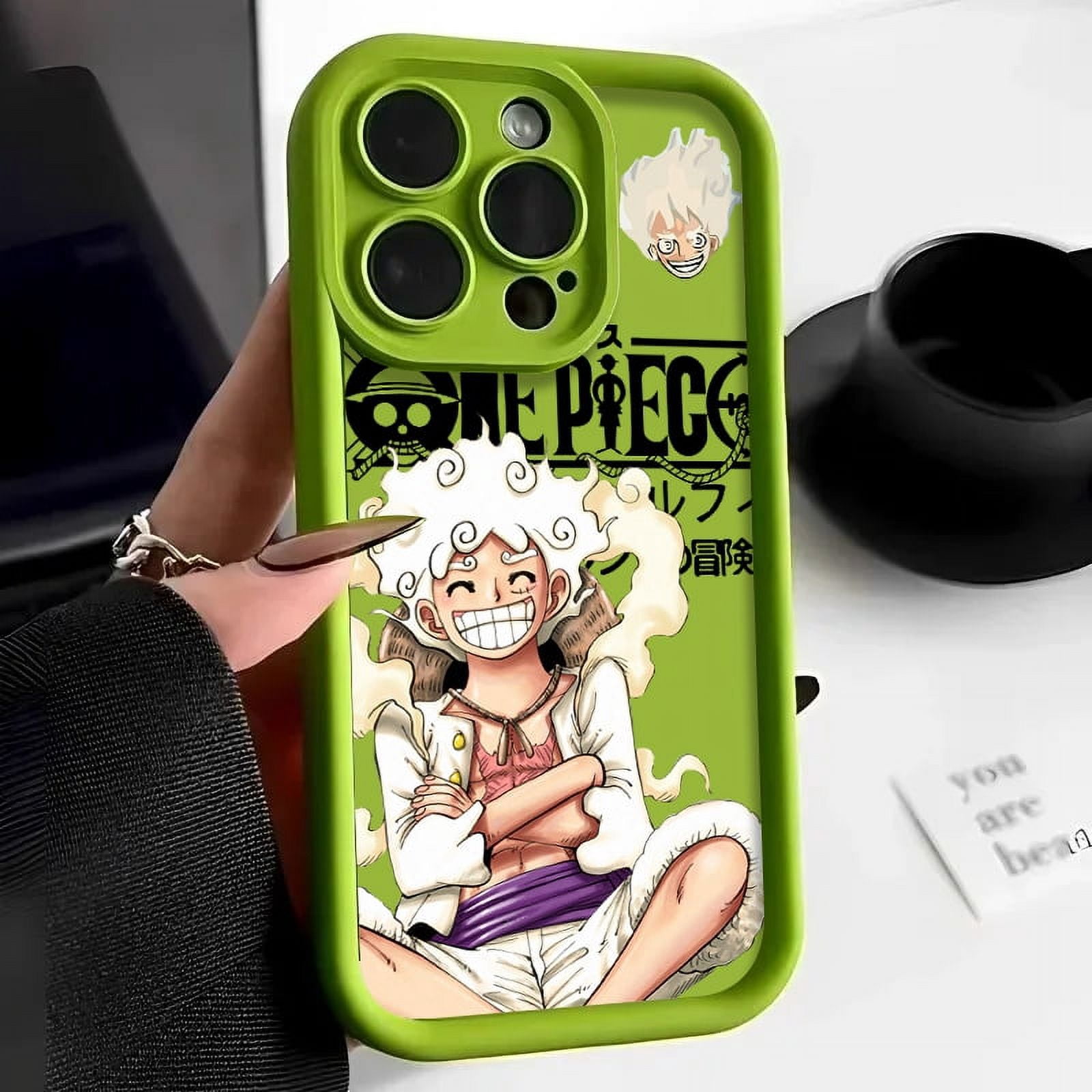 Anime One Piece Luffy Zoro Chopper Silicone Case For iPhone 15 14