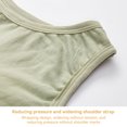 thumbnail image 4 of Tank Top Elastic Breathable Chest Binder Dry Smooth Round Collar Dry Breast Binders Woman Running Exercise Sports Yoga Travel Blue, 4 of 9