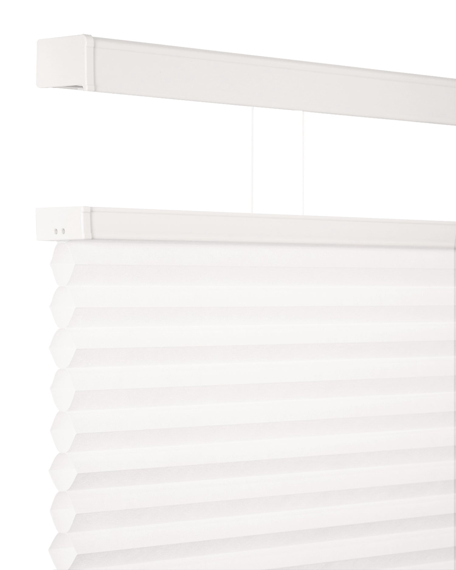 Chicology Cordless Top Down Bottom Up Light Filtering Cellular Shade Limestone 25"W x 72"H