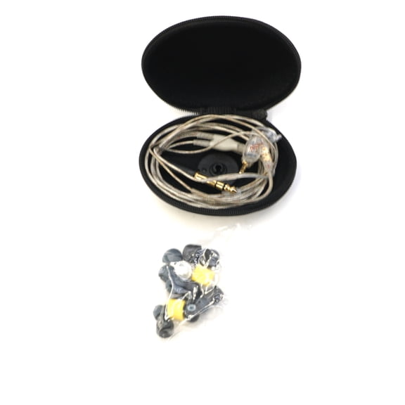 Pre-Owned Shure SE425 Pro In-Ear Sound Isolating Dual Driver Earphones - Clear