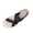 Beige, variant on Platform Sandals for Women Slip-On Espadrille Wedges Slides, Flatform Woven Straw Summer Vacation Beach Shoes Black 9.5