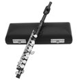 thumbnail image 3 of C Key Cupronickel Piccolo with Silver Plating, Includes Padded Storage Case, Cleaning Cloth (Random Color), Maintenance Stick (Random Color) and Screwdriver – Elegant Design for Musical Enthusiasts,, 3 of 6