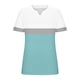 thumbnail image 5 of Mujeres Tops Casual V-Cuello Impreso Oversized Mangas Cortas Camiseta Top, Poliéster Verano Primavera, 5 of 5