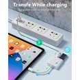 thumbnail image 4 of Adaptador de cámara USB C a USB con puerto de carga YOFEEPOP, 4 of 7