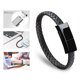 thumbnail image 1 of Cable USB Brazalete Cargador de Cuero Portátil Corto (L/M) Adepaton FLD-2531, 1 of 1