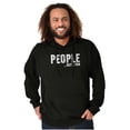 thumbnail image 4 of Funny People Not A Fan Sarcastic Joke Hoodie Sweatshirt Women Men Brisco Brands S, 4 of 6