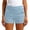 Light Blue, variant on longantii Golf Shorts for Women Trendy Casual Summer Chino Shorts Stretchy Lightweight Outdoor Hiking Shorts with Pockets XXL