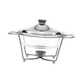 thumbnail image 2 of Lipstore Réchaud de Buffet 2 L Serveurs et Réchauds de Buffet pour Événements Fêtes Réchaud Argent, 2 of 8