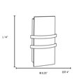thumbnail image 2 of Access Lighting 62218LED-BS-OPL Metro Led ADA Wall Sconce Wall Light - Brushed Steel, 2 of 2